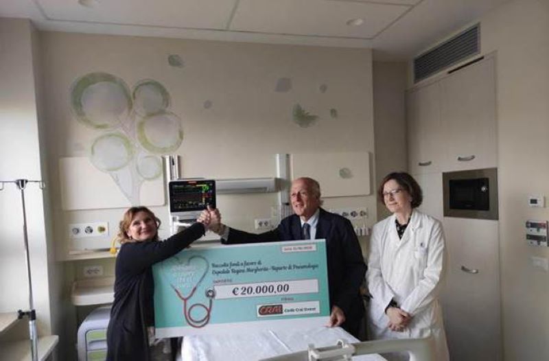 ​Code’ Crai Ovest tra i finanziatori del nuovo reparto di pneumologia pediatrica dell’ospedale di Torino