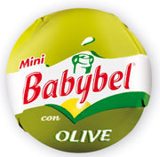 Le olive arricchiscono Babybel
