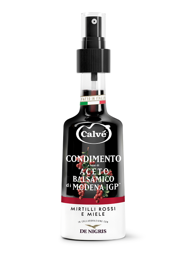 Calvé e De Nigris presentano i nuovi condimenti spray