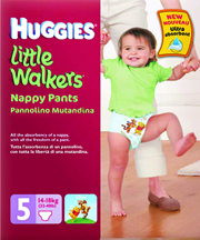Huggies lancia Little Walkers