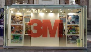3M apre un Temporary Store nella capitale