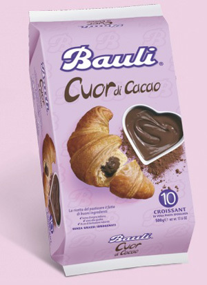 Bauli: restyling del pack e della ricetta per i Croissant