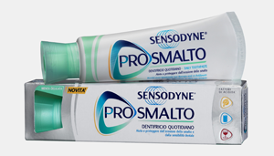 Sensodyne lancia il nuovo dentifricio Prosmalto