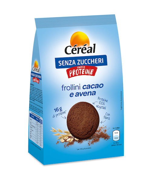 Céréal propone i Frollini Cacao e Avena