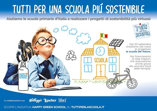 Selex Gruppo Commerciale lancia il progetto ‘Happy Green School’ 
