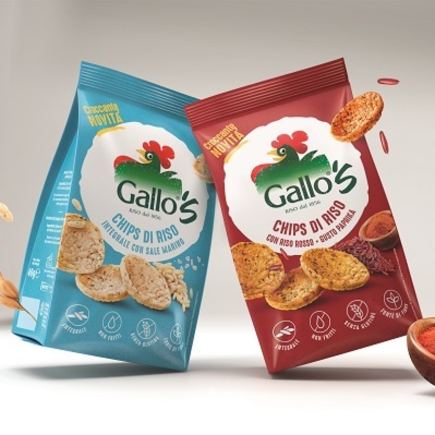 Riso Gallo presenta le Gallo’S Chips