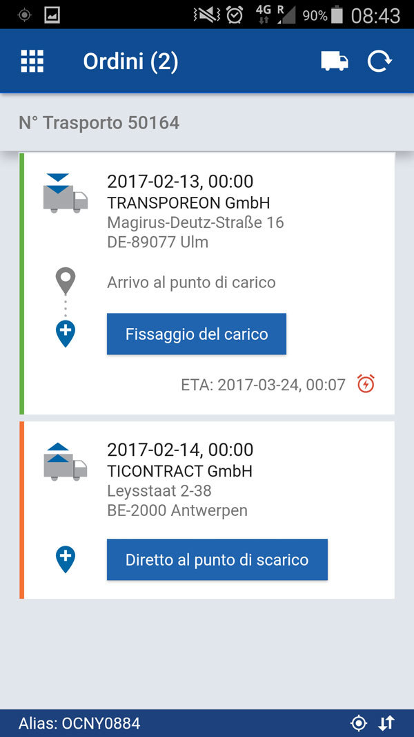 Transporeon Group lancia il nuovo Mobile Order Management 