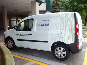 Nestlé sperimenta la mobilità elettrica by Renault