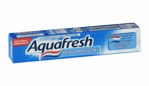 Aquafresh crea il dentifricio Tripla Protezione