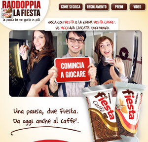 Ferrero presenta la nuova Fiesta Caffè su Facebook