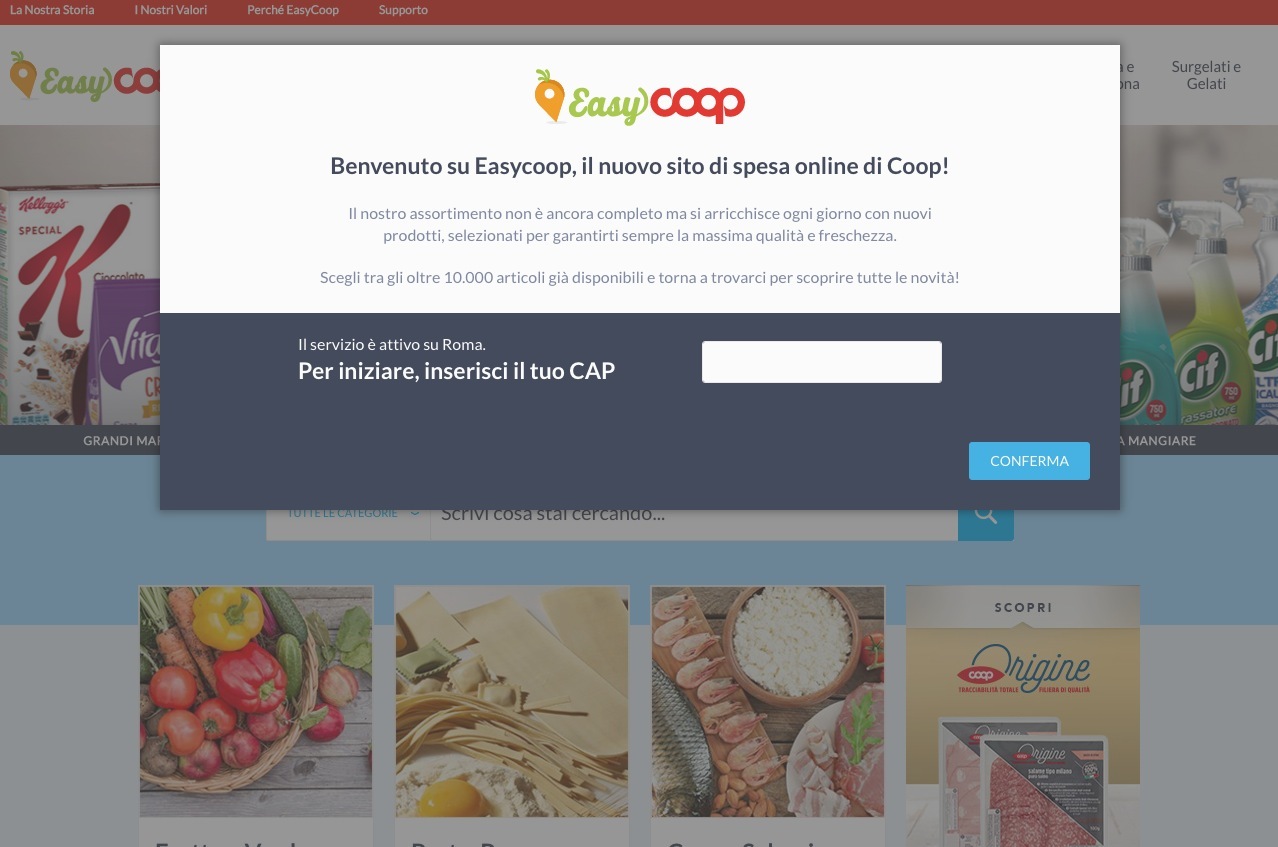 Coop Alleanza 3.0 lancia un servizio di e-commerce innovativo