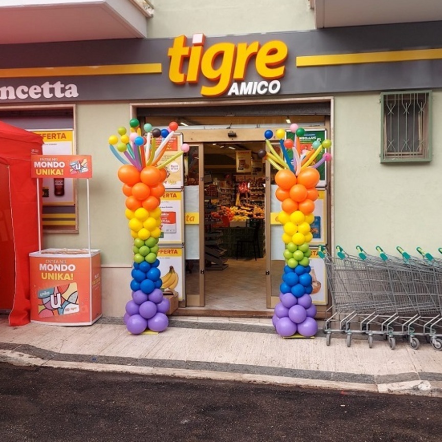 Magazzini Gabrielli inaugura un Tigre Amico in Abruzzo