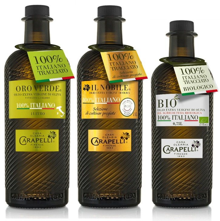 Carapelli Premium: oli extra vergine di oliva 100% italiani