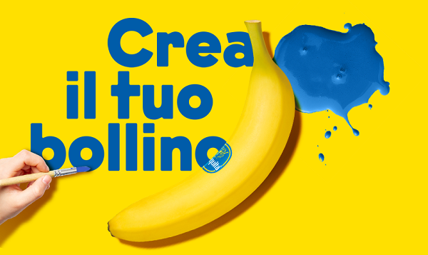 Chiquita lancia “Crea il tuo Bollino Blu” 