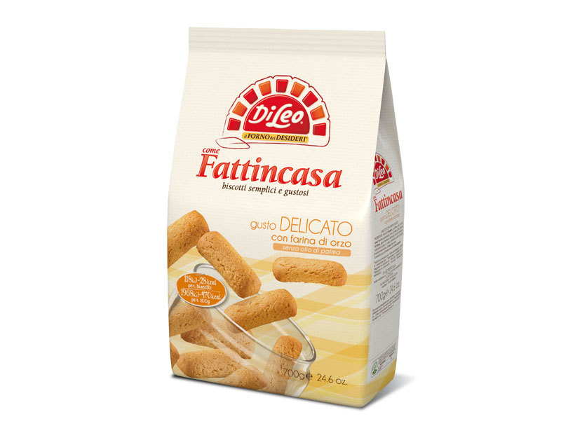 Biscotti ‘olio di palma free’: la Di Leo Pietro Spa produce da 25 anni i Fattincasa 