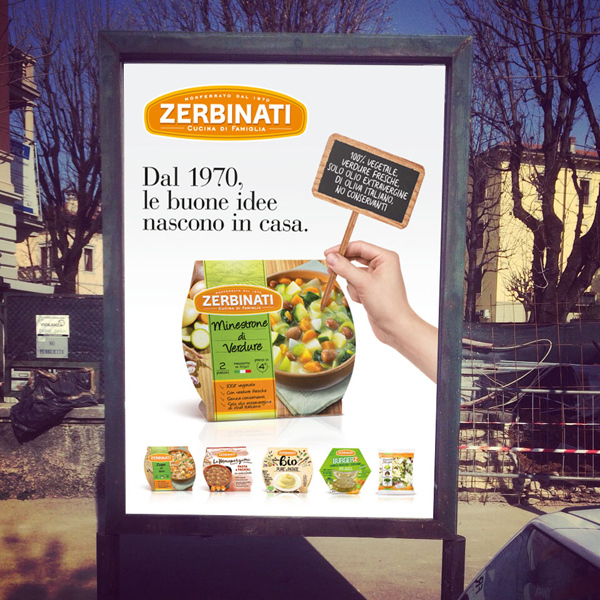 Zerbinati presenta la prima campagna affissioni