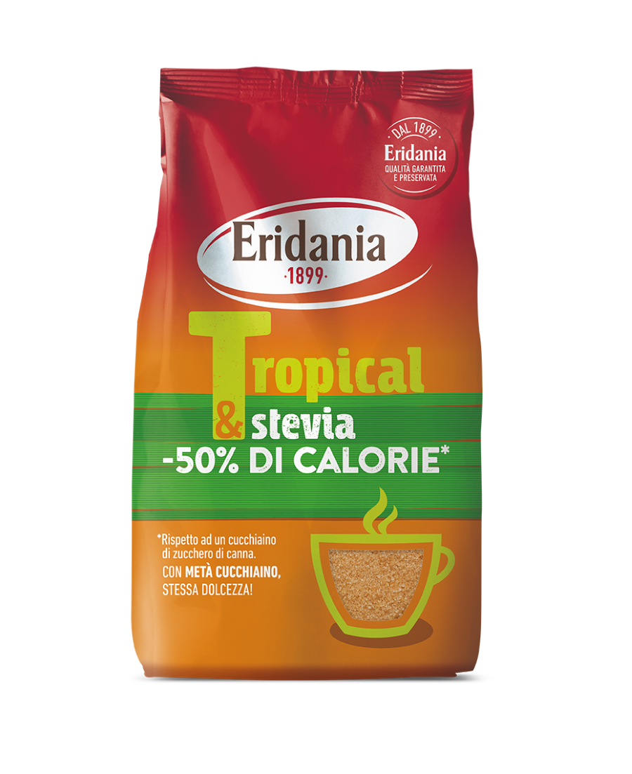 ​Eridania lancia re-packaging Tropical&Stevia