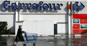 Carrefour: vendite in lieve flessione nel quarto trimestre