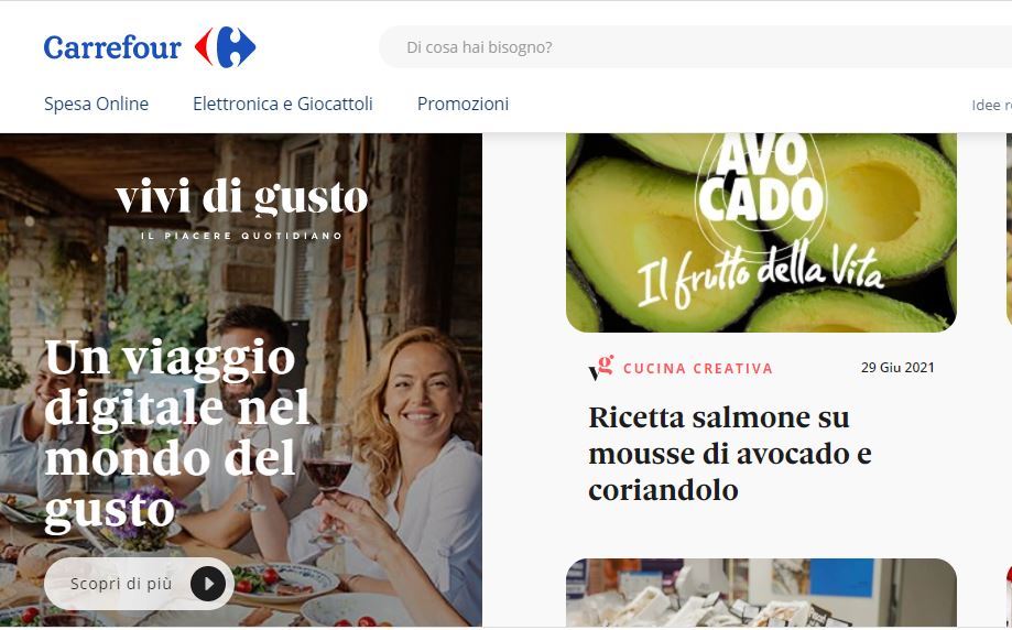 ​Carrefour Italia presenta Vivi di Gusto