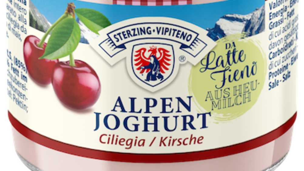 Latteria Vipiteno amplia la linea degli Alpen Joghurt