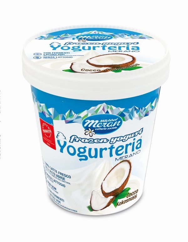 Latteria Merano propone il Frozen Yogurt senza lattosio