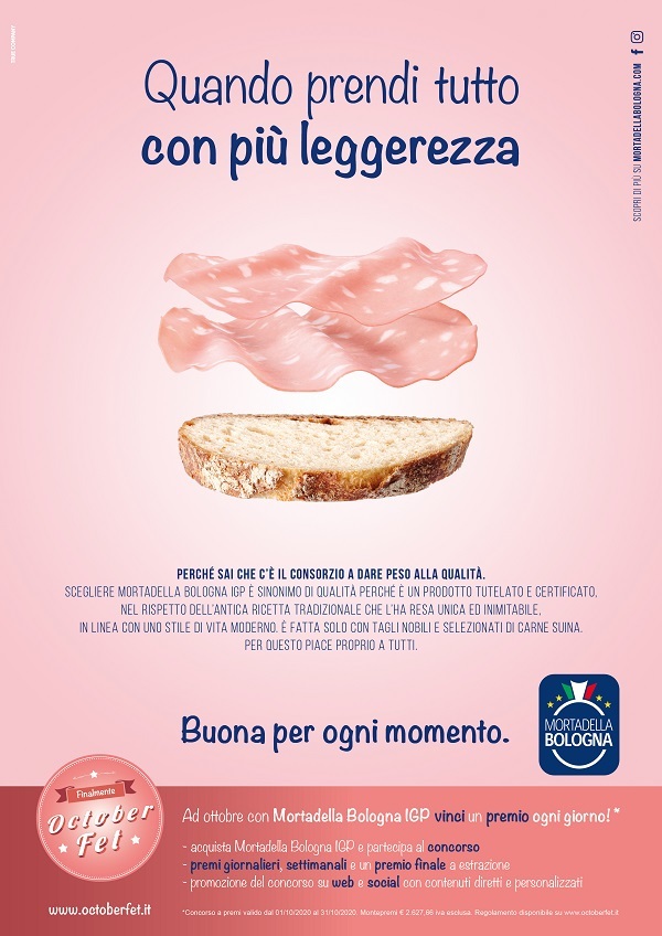 Consorzio Mortadella Bologna lancia la prima campagna digital 
