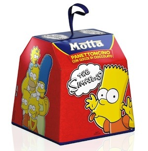 Motta propone il Panettoncino "The Simpsons"