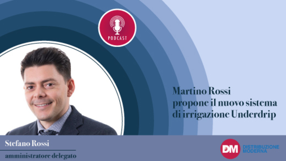 Martino Rossi propone il nuovo sistema di irrigazione Underdrip