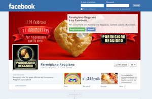 Parmigiano Reggiano: la pagina Fb diventa un caso di successo