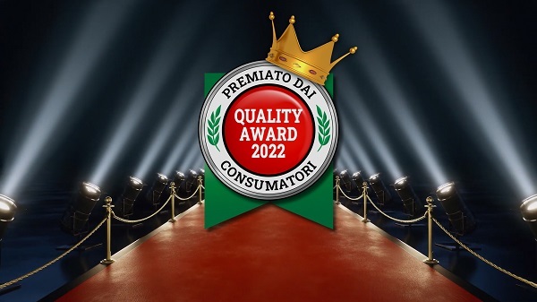 Premio Quality Award: la qualità premiata dai consumatori