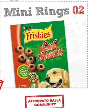 Friskies Mini Rings: quando è il consumatore a scegliere il prodotto 