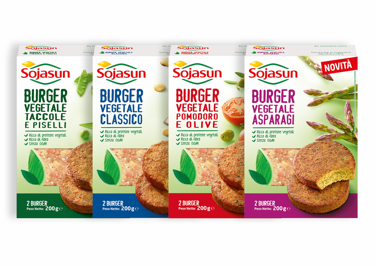 Sojasun: la gamma dei burger vegetali all’insegna del gusto e della tradizione mediterranea