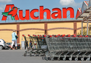 Auchan riduce gli investimenti in Francia per il 2014