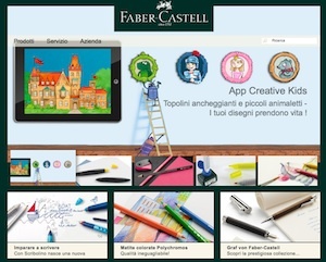 Faber Castell Italia, online il nuovo sito web