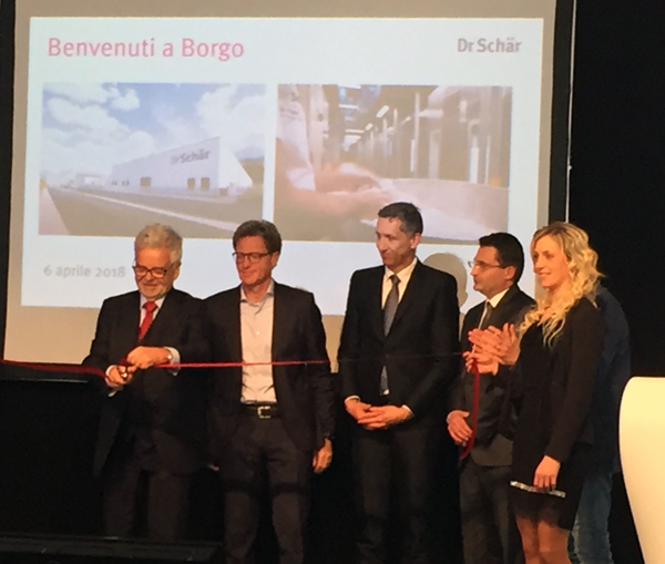 Dr. Schär inaugura il nuovo stabilimento pane a Borgo Valsugana