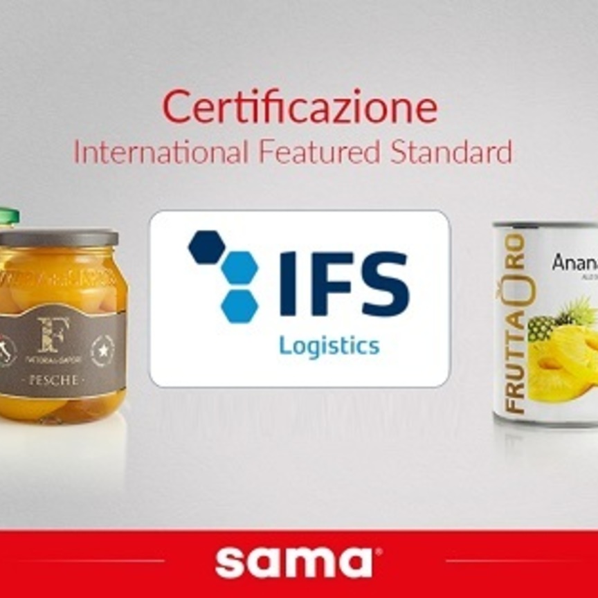 Sama consegue la certificazione IFS Logistics 