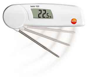 I nuovi termometri pieghevoli per misurare con precisione la temperatura degli alimenti