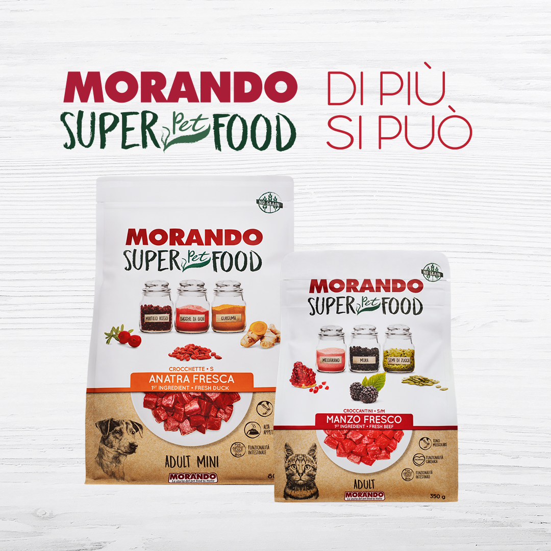 ​Morando SuperPetFood: on air e online le campagne dedicate 