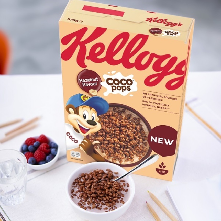 Kellogg Italia arricchisce la sua gamma Coco Pops 