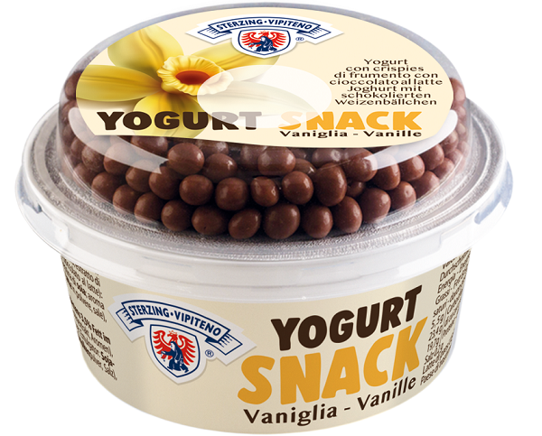 Latteria Vipiteno presenta i nuovi Yogurt Snack 