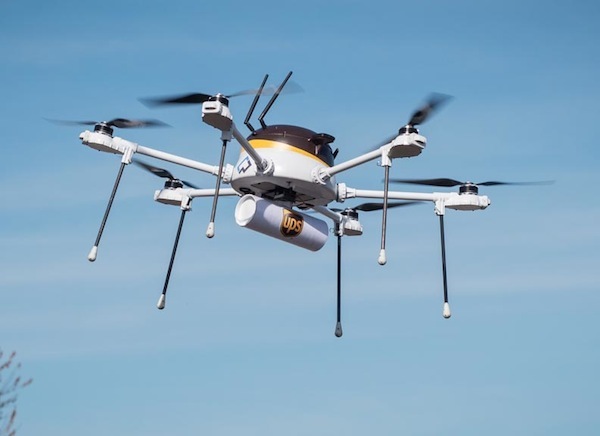 Ups e CyPhy Works testano i droni per consegne commerciali urgenti