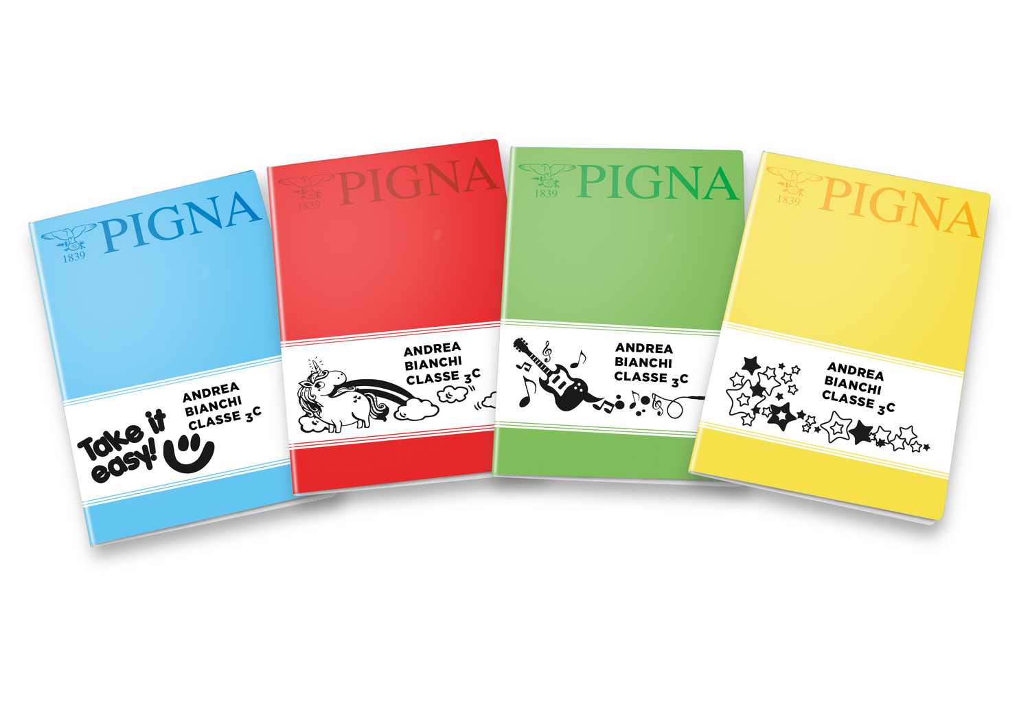 Txt Group propone alle insegne della gdo  i maxi quaderni Pigna copertinati!