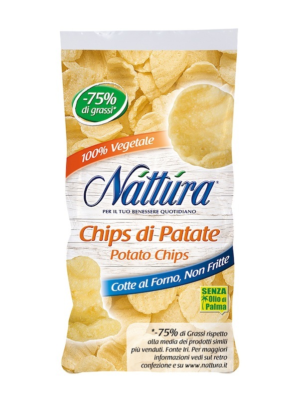 Náttúra presenta due varietà di chips cotte al forno