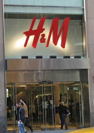 H&M: profitti trimestrali in calo