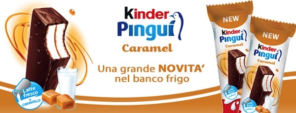 Ferrero presenta Kinder Pinguì Caramel