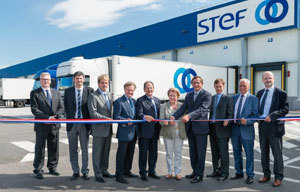 Stef inaugura il proprio sito di trasporto Bischheim (Basso Reno)