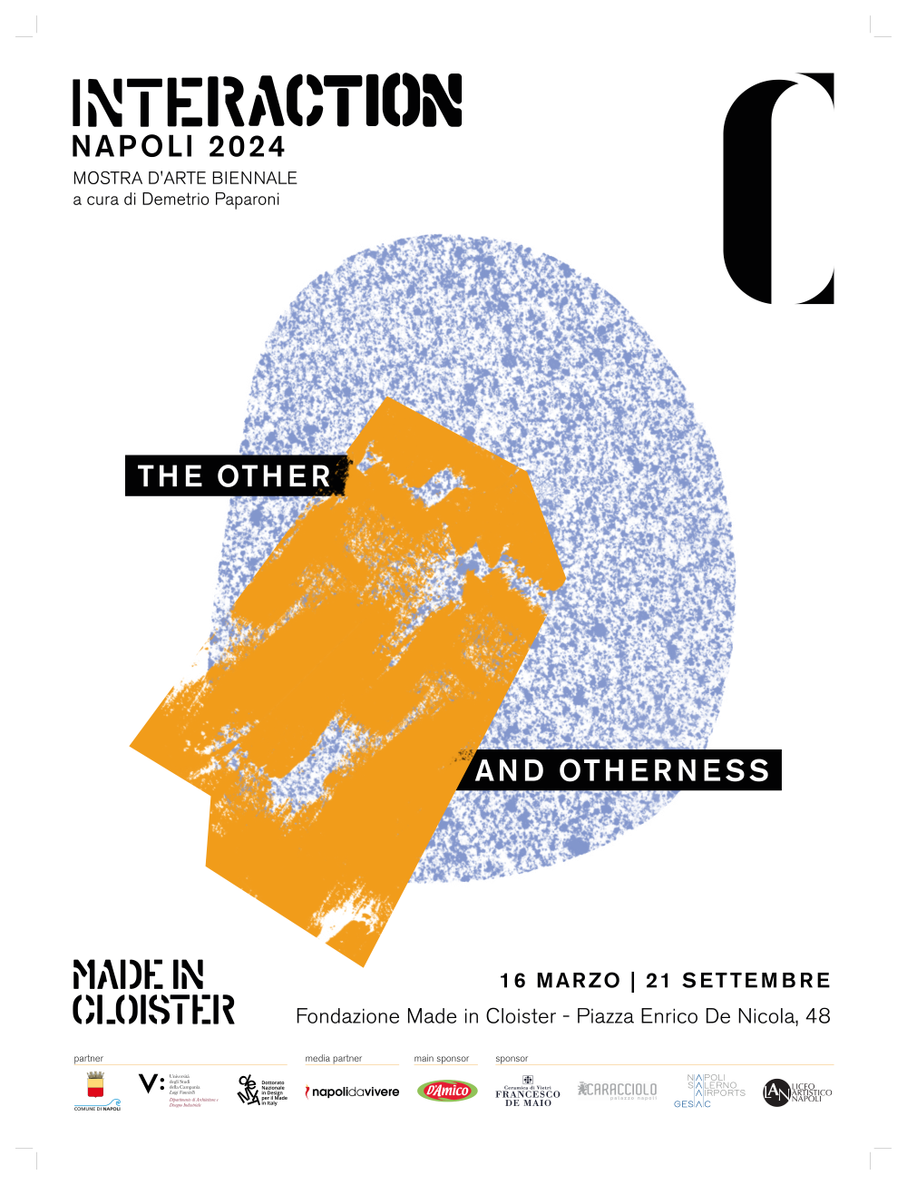 ​D’Amico in mostra alla Biennale Interaction Napoli 2024