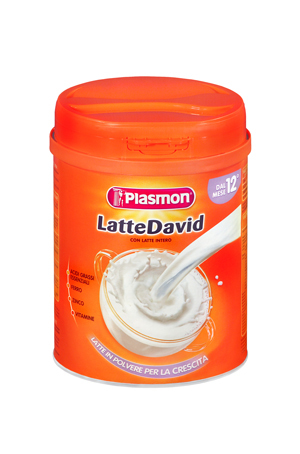 Novità in casa Plasmon: Latte David in polvere