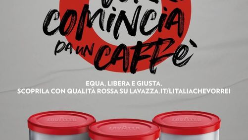 ​Lavazza Qualità Rossa: "L'Italia che vorrei" comincia da un caffè 