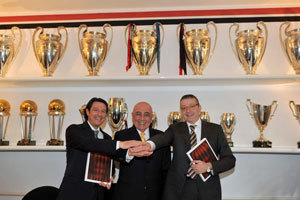 Caldirola sigla partnership con AC Milan